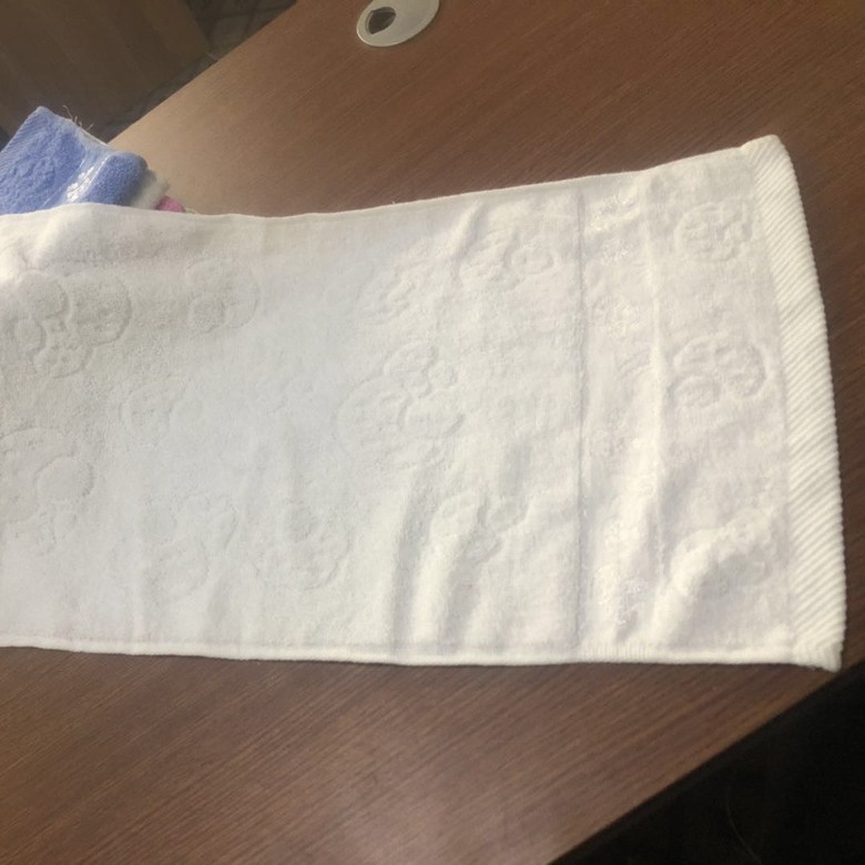 버섯면타월[화이트]