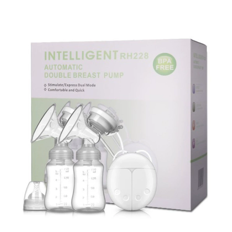 (Cross-border trading), handheld mute postpartum double-sided breast pump, wholesale