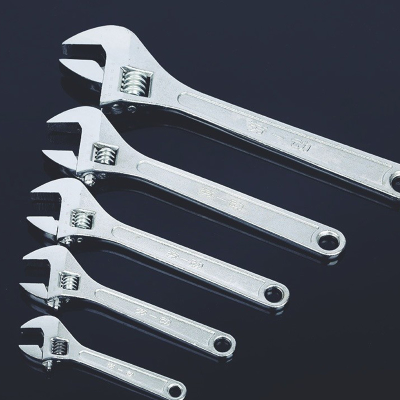 En stock, la mercancía se entregará el mismo día del pedido. Marca DE TRABAJO forja galvanoplastia llave ajustable pulido cromado