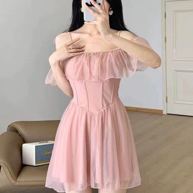 特价清仓保守泳衣女连体分体泡温泉夏季遮肚显瘦高级感少女泳装