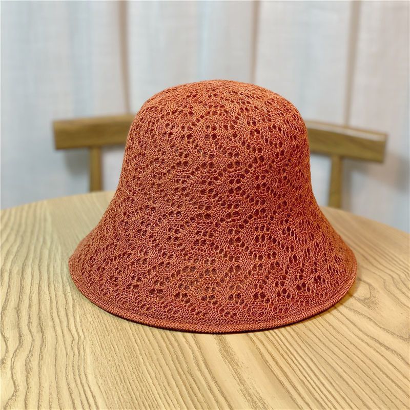 2025 新バケツ漁師帽子夏中空織手作り麦わら帽子大型日焼け止めサンシェードバケツシリーズ帽子|undefined