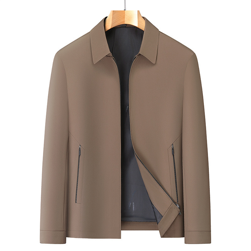 Fashionable Young Men's Casual Jacket, Executive Jacket, Short Style for Daily Commuting