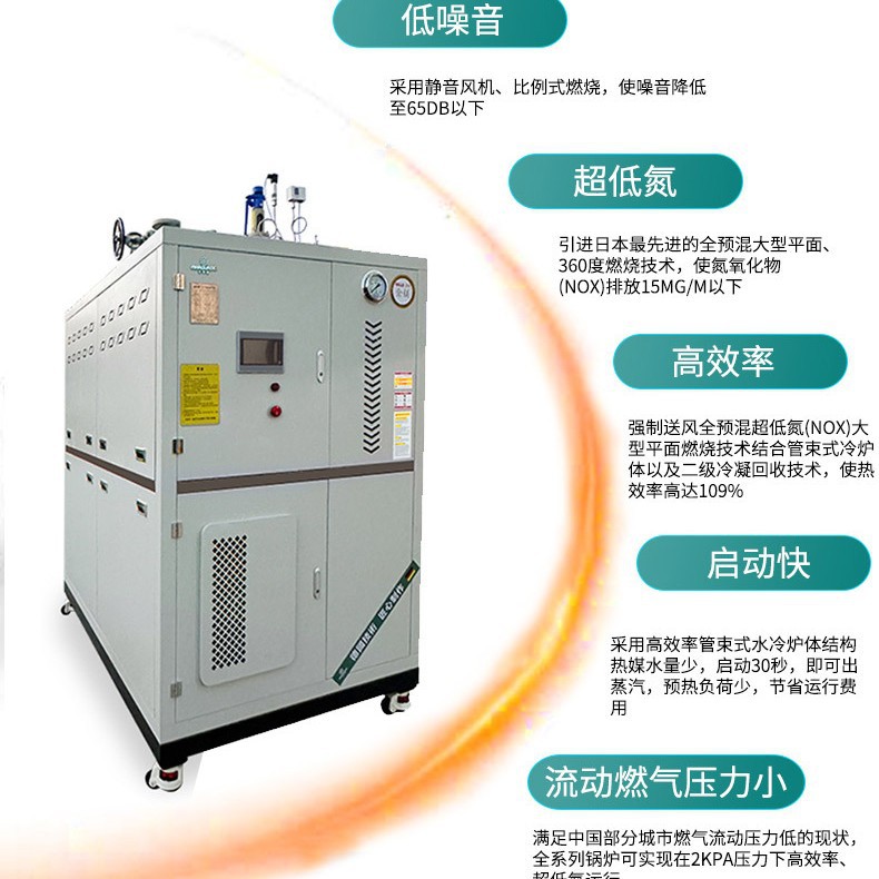 燃气蒸汽发生器燃油燃气蒸汽发生器混凝土养护熨烫用蒸汽发生器