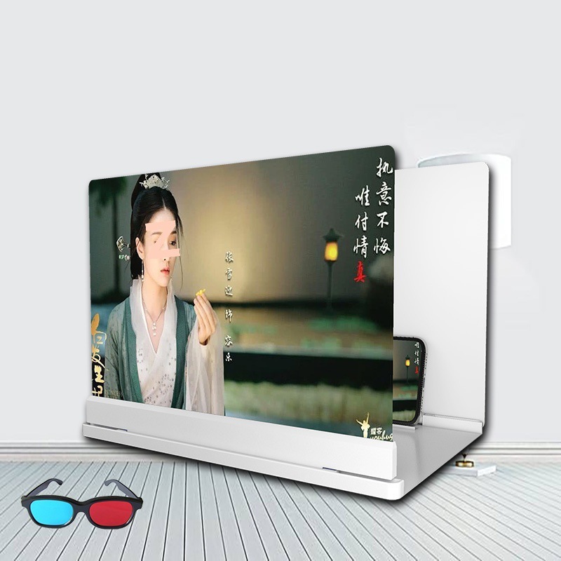 [5k Blu-ray 10D 超クリア] 携帯電話スクリーンアンプ 20inch 大画面アーティファクト投影ディスプレイ高精細保護|undefined