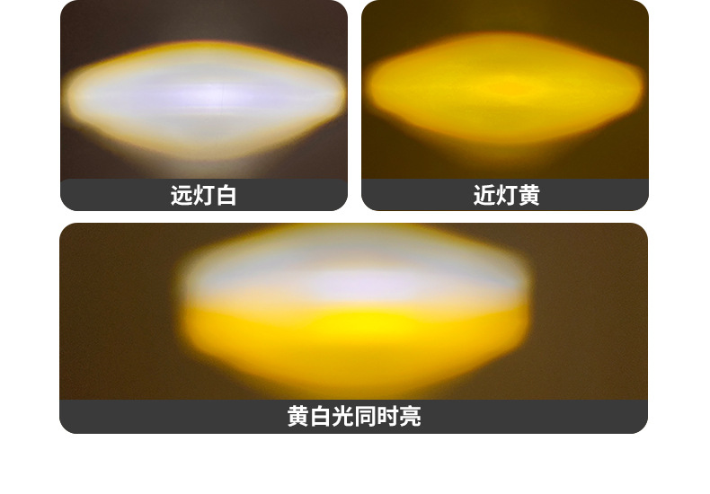 Cross-border motorcycle spotlight 5-bead spotlight electric car headlight motorcycle high-power front lighting motorcycle lamp