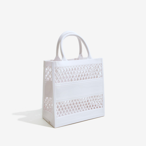 Bóhào Jelly Women's Handbag  New Model Cross-border Trade Shoulder Bag for Women Small Bag Lady Top-handle Small Square Bag 082