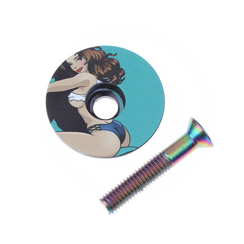 ENLEE bicicleta de montaña frente tenedor conjunto de muñeca cubierta superior cubierta de la manija cubierta CNC aleación de aluminio ánodo Tazón cubierta del conjunto