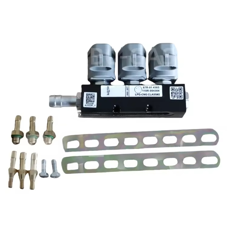 Lpg/Cng Car Oil to Gas Conversion 2-Ohm 3-Cylinder Injector Rail Spare Parts Liquefied Petroleum Gas Car Engine Parts Lpg/Cng Car Oil to Gas Conversion 2-Ohm 3-Cylinder Injector Rail Spare Parts Liquefied Petroleum Gas Car Engine Parts