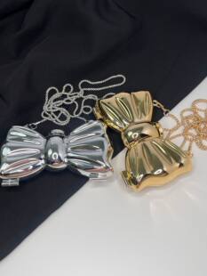 (Cross-border trading), lipstick, acrylic small bag with bow, small shoulder bag, new collection
