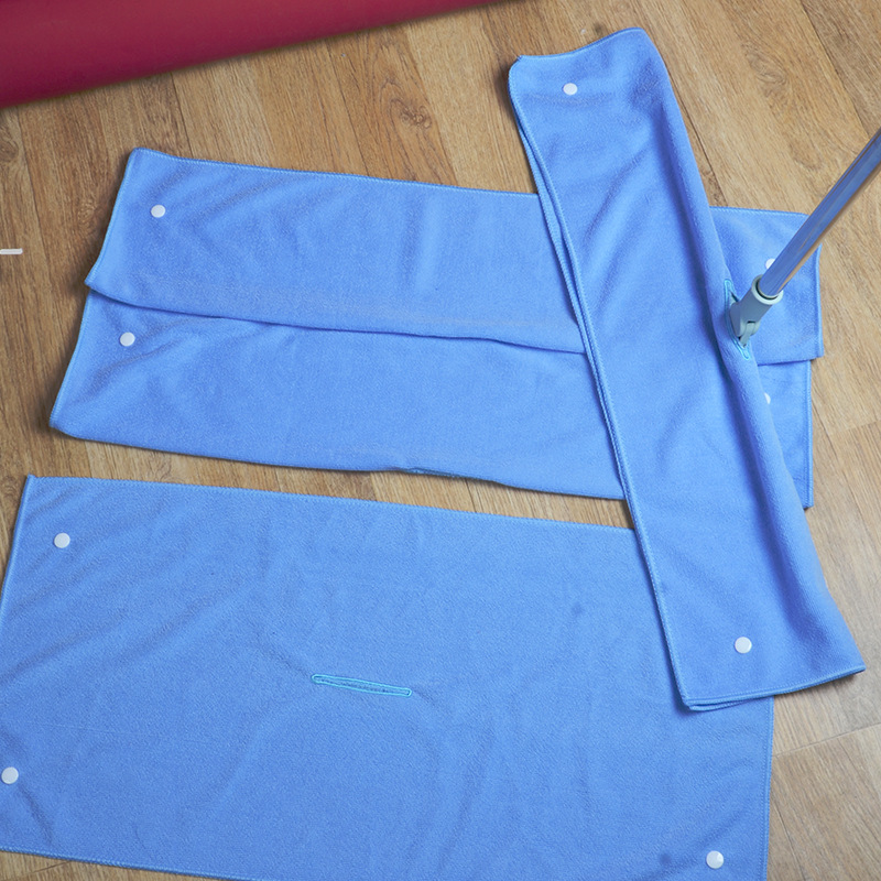 [Magic Lock Buckle] Special Buckle Rag for Housekeeping and Mopping, Magic Broom Punch Buckle Cleaning Towel
