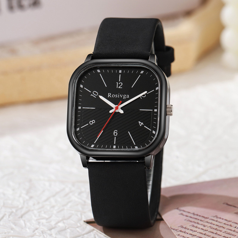 New Korean Style Ins Niche Square Men's Watch Men's Style Women's Watch General Atmosphere Student Party Explosions Cross-border