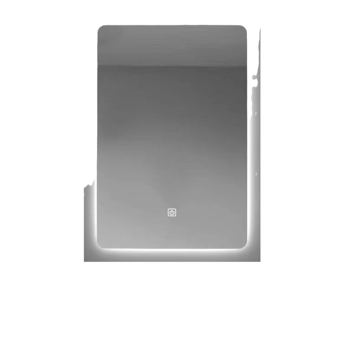 Espejo de baño espejo de maquillaje pared espejo inteligente pantalla táctil con lámpara de alta definición inducción anti niebla inodoro espejo de baño