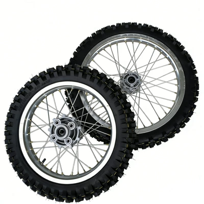 Motorcycle wheel hub 80/100-19 Rear Wheel 110/90-16 Wheel - front-19-rear-16-silver-front-and-rear-wheels