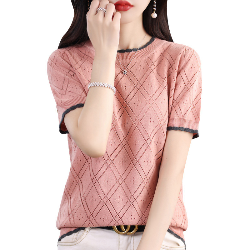 summer knitted T-shirt
