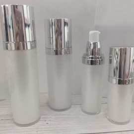 高档直圆瓶爽肤水精华瓶水乳分装瓶