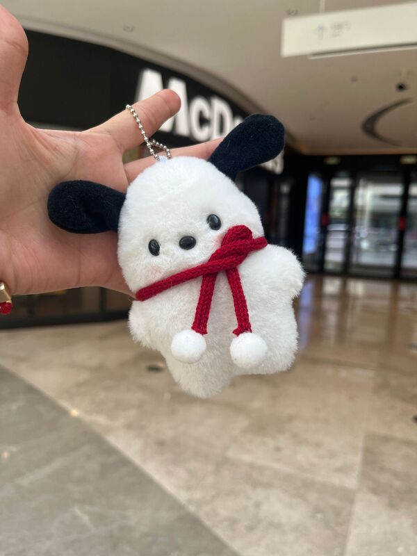 小紅書と同じスタイルのキュートなぬいぐるみペンダントカップルキーホルダーエンターテイメントシティキャッチャーマシン人形|undefined