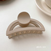 Big crab pin, advanced hair accessory, hairgrip from pearl, summer hairpins, shark, South Korea, high-quality style