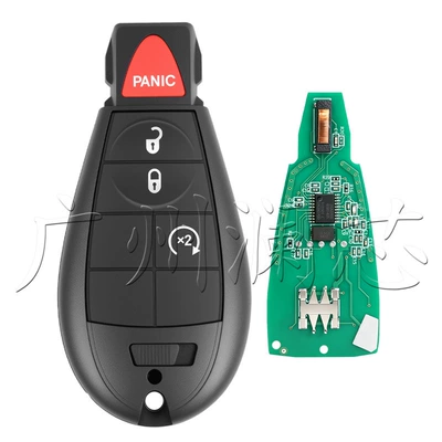 Suitable for Jeep Dodge Car Keys - id46-pcf7961a-chip-433mhz-type-b-semi-smart-key