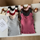 Áo ba lỗ nữ с вотеной волосатым жилетом для женщин с основанием без рукавов грудной клетки.