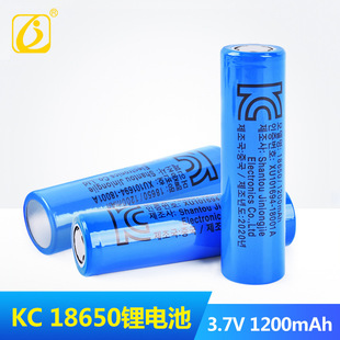 KC�J�C늳�18650�늳�ƽ�^3.7V1200mAh�����L��늄ӹ������늳�