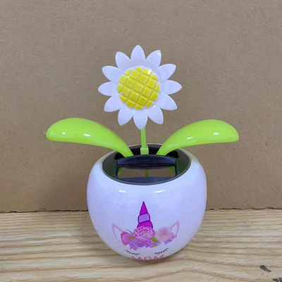 Car ornaments: Solar Apple Flower Painted - 15