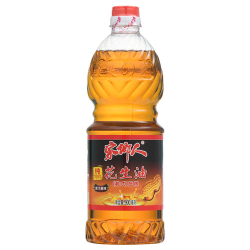 Hometown Man 900ml first-grade pressed peanut edible commercial manufacturer wholesale edible oil vegetable oil peanut oil