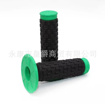 Rubber Grips Cqr Bosuer – Motorcycle Handle Cover - green