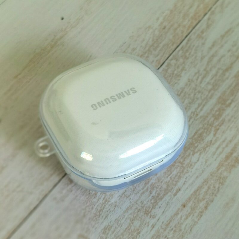 Suitable for Samsung Galaxy Buds3 Pro/Live/ Buds2 Pro Headphones Tpu Transparent Headphone Case