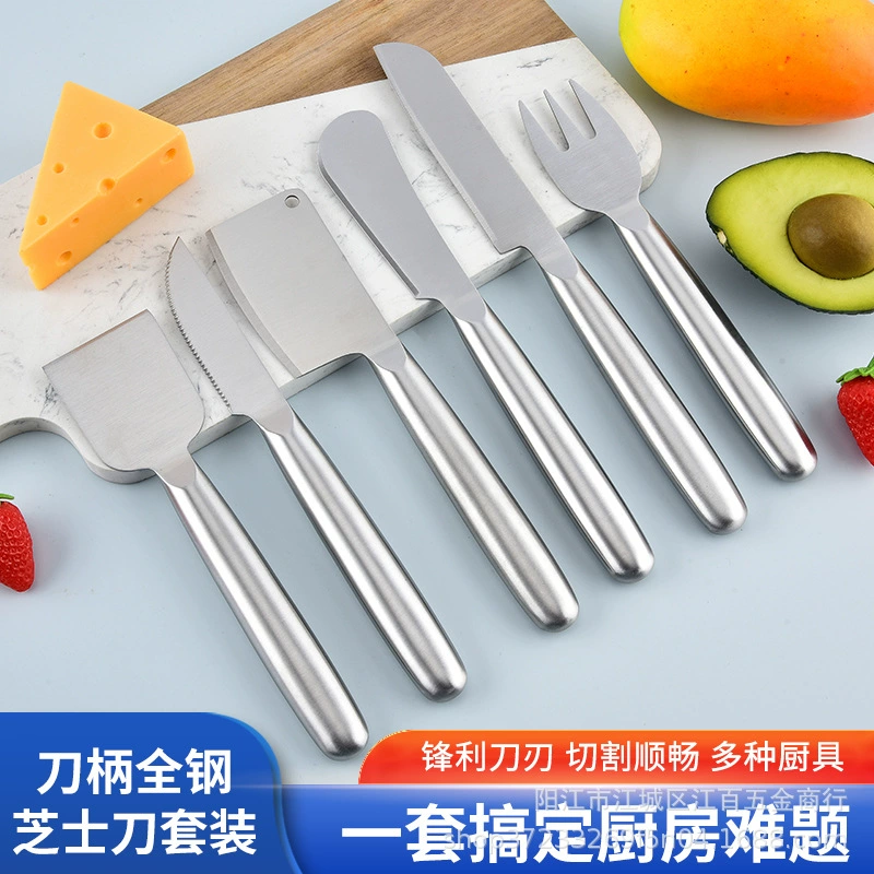 Нержавеющая сталь нож для сыра лопатка для кухонного ножа для торта нож для фруктов нож для масла нож для сыра стейк-нож для выпечки