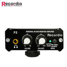 2路耳机放大器鼓手乐器专用耳返XLR卡侬平衡输入户外演出分配器