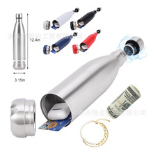 可乐瓶保温杯不锈钢隐藏罐户外便携储物收纳产品运动瓶直销密封