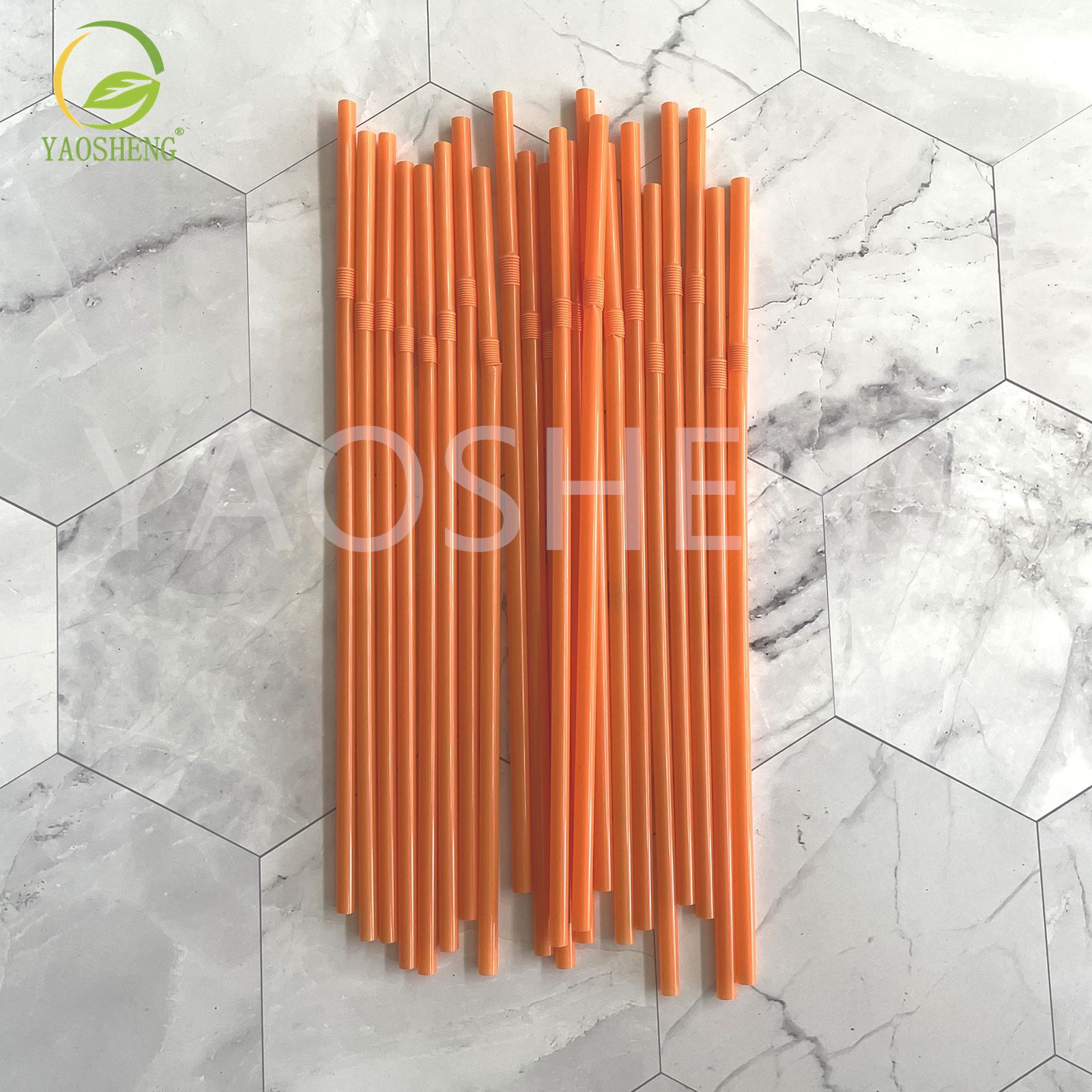 Transfronterizo de grado alimenticio desechable multicolor codo color serie jugo leche té plástico paja Plasticstraw