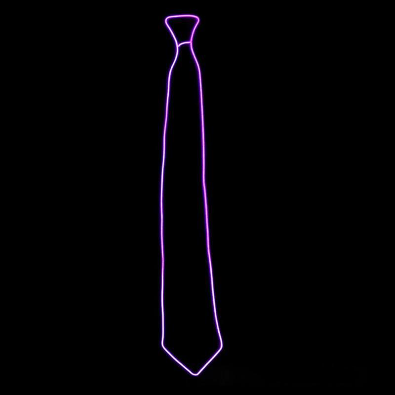 LED luminosa corbata de lazo EL Luz Fría accesorios corbata estilo Coreano profesional novio Británico de la boda accesorios de ropa de moda