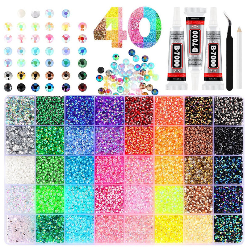 Cross-Border Direct Supply of Colorful Round Flat-Bottom Resin Rhinestones Mixed Set for Nail Art, Handmade DIY Accessories, Nail Rhinestone Set Cross-Border Direct Supply of Colorful Round Flat-Bottom Resin Rhinestones Mixed Set for Nail Art, Handmade DIY Accessories, Nail Rhinestone Set