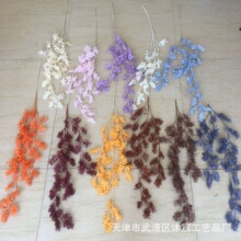 塑料垂钓迷你垂钓香草 婚庆婚礼堂路引插花假花装饰 仿真树叶批发