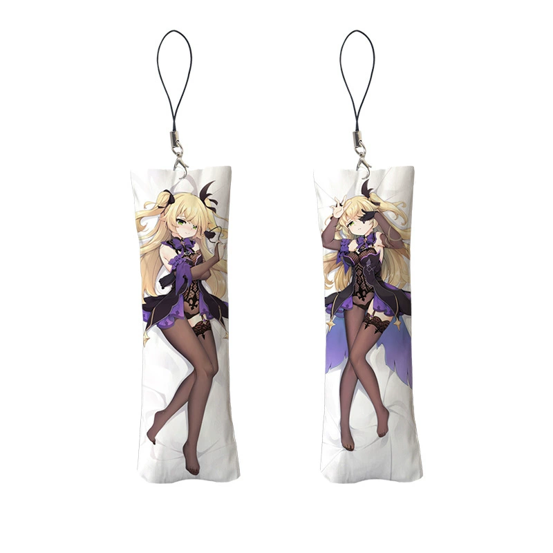 [小抱枕钥匙扣迷你挂件Mini Dakimakura魈钟离八重子书包挂件] → мини-подушка брелок ключей маленький подвесной брелок рюкзачок