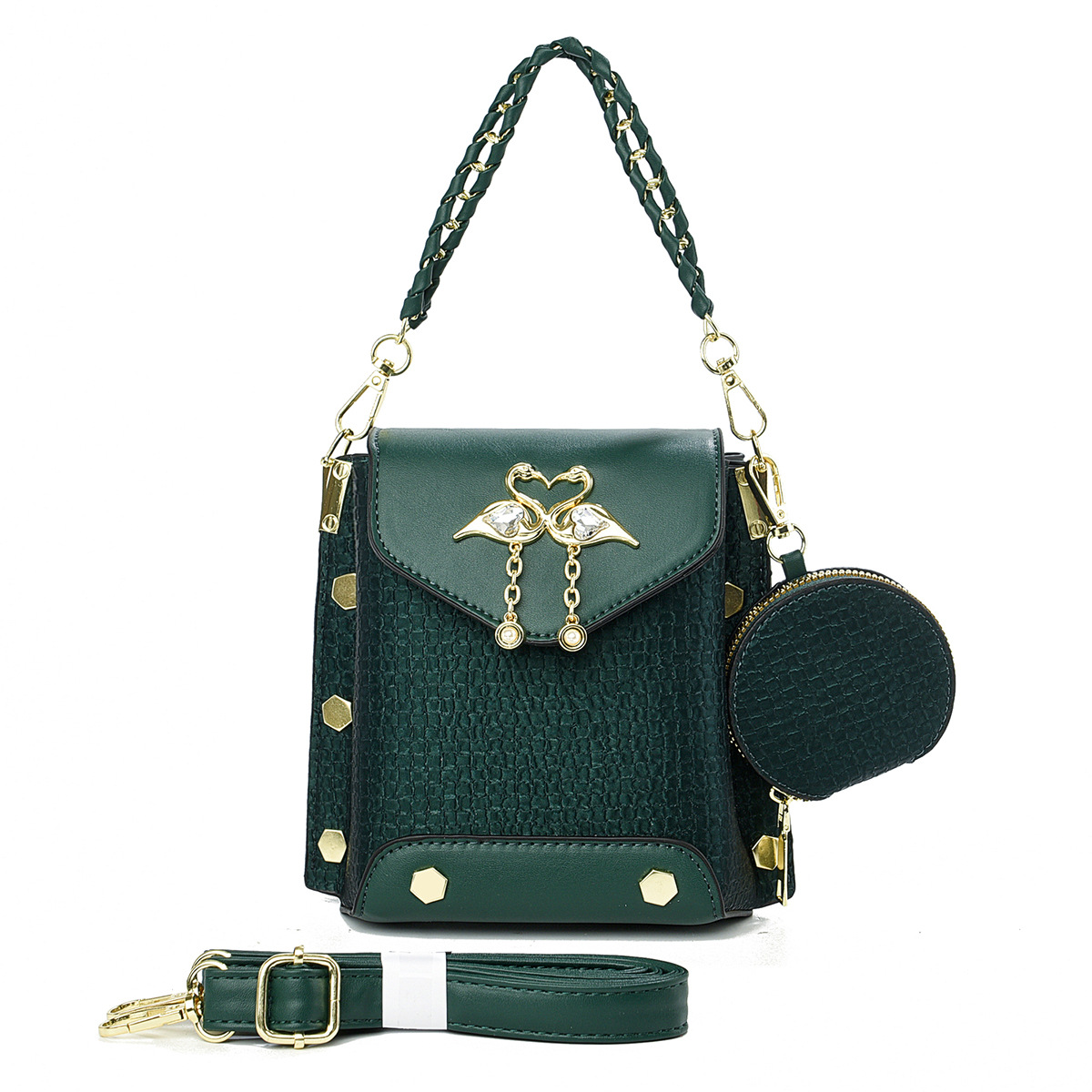 Bolso cuadrado universal, bolso de moda exquisito 2025, nuevo temperamento de atmósfera, bolsos de hombro, bolsos transfronterizos