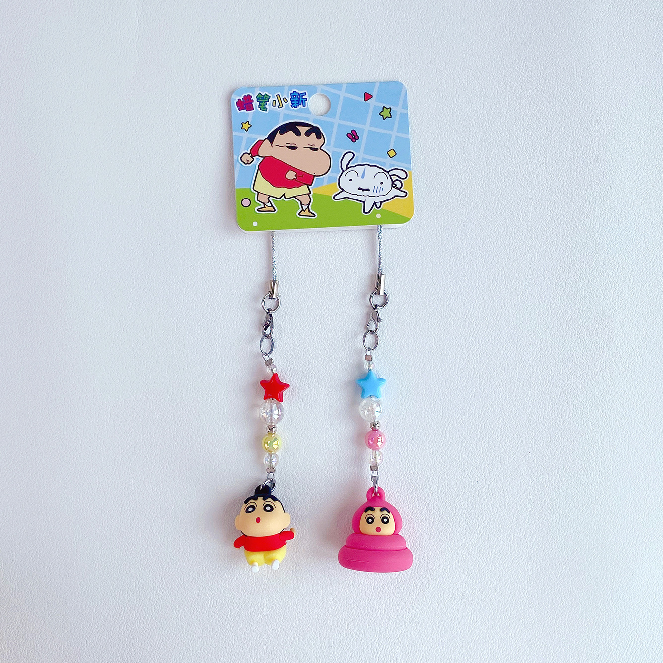 Crayon Shin-chan Mini String Pair - Shin-chan Poo