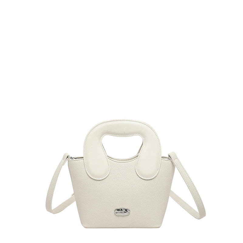 Transfronterizos Europa y América diaria sensación litchi mini bolso de mano nicho padres e hijos bolso de cubo de dopamina lindos mochila image 6