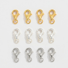 925银龙虾扣 镀18K真金项链 手链扣 diy银饰首饰配件饰品材料批发