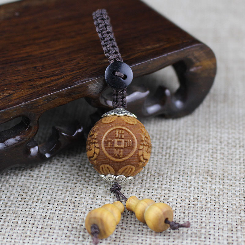 崖柏钥匙扣主图