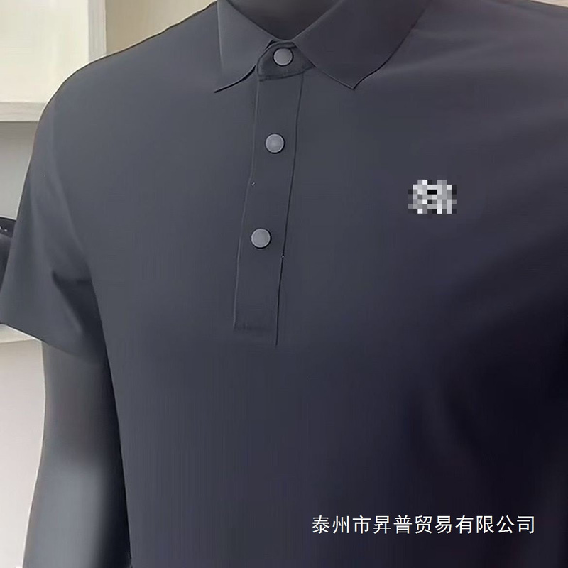 Cross-Border Hot-Selling Polo Spring and Summer 3D Silicone Men's and Women's Casual Business T-Shirts Short-Sleeve Tops Wholesale in Stock Cross-Border Hot-Selling Polo Spring and Summer 3D Silicone Men's and Women's Casual Business T-Shirts Short-Sleeve Tops Wholesale in Stock