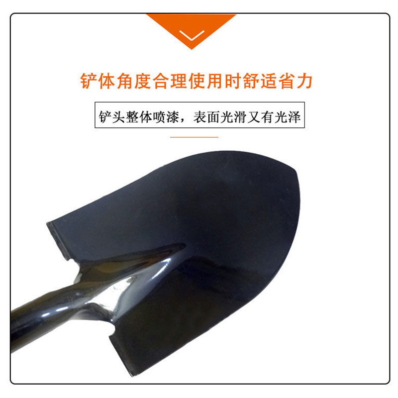園藝盆栽小鏟子沙灘園林鐵鍬農用種菜種花小鐵鍬家用小型工兵鏟