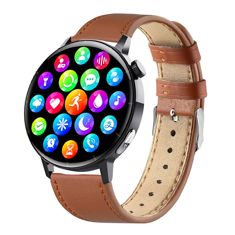 Reloj inteligente con pantalla redonda HD para hombre, F67Pro, frecuencia cardíaca, ECG, ECG, lípidos en sangre, monitoreo de ácido úrico, reloj deportivo de salud