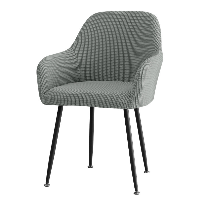 cubierta de sillón gruesa de granos de maíz cubierta de silla de oficina giratoria cubierta de silla de comedor de hotel casero cubierta de silla de banquete sensación de alto nivel