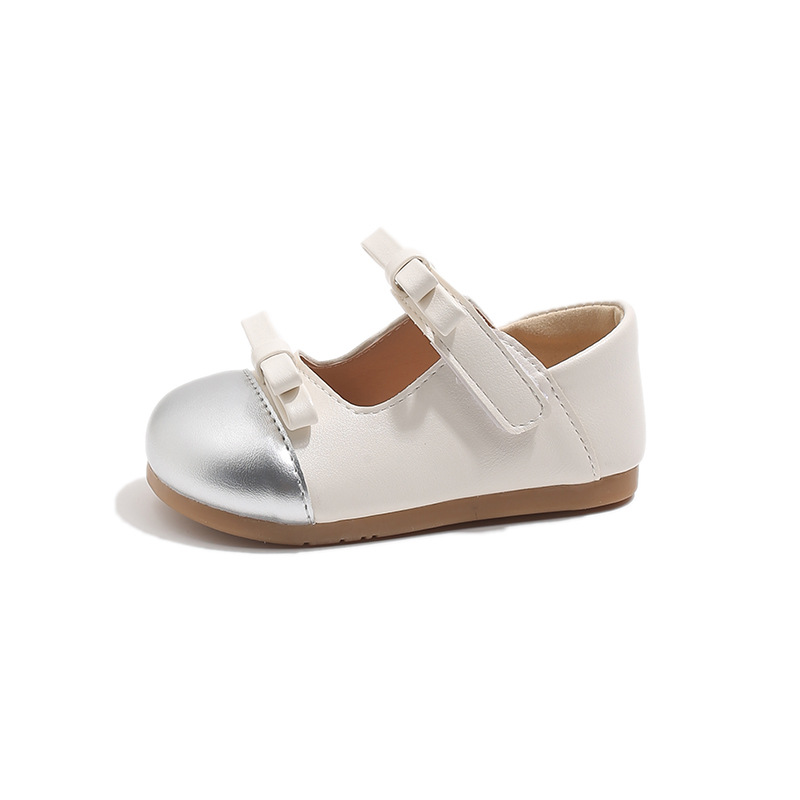 Princess Shoes for Girls Sweet Trendy Low Cut Mary Jane Soft Soled Bows Spring Autumn New Style Baby Footwear_voghion.com