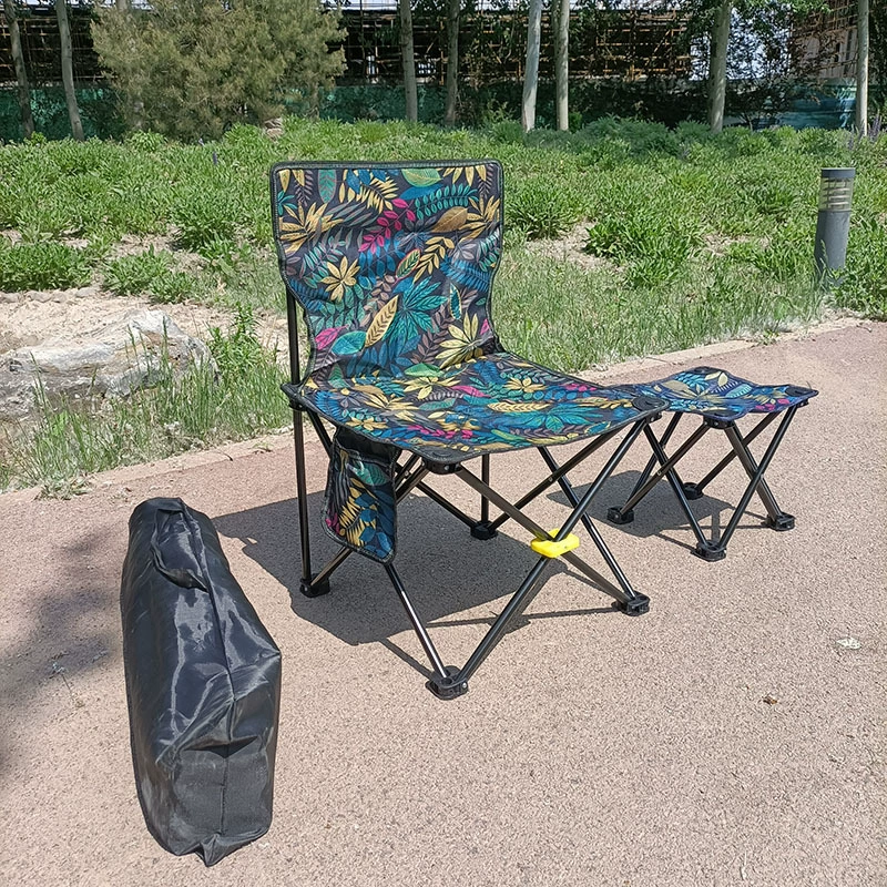 Рыболовный стул на открытом воздухе Удобный Оксфордская ткань Раскладное кресло Рыбалка Пикник стул Кемпинг Маза Изобразительное искусство Эскиз стул