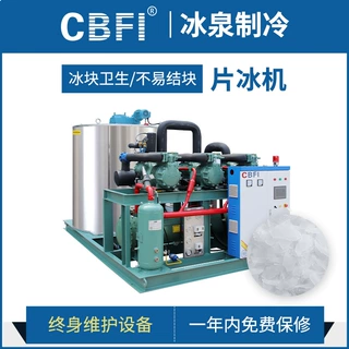 冰泉20吨片冰机大型工业制冰机果蔬渔业保鲜运输工厂直销