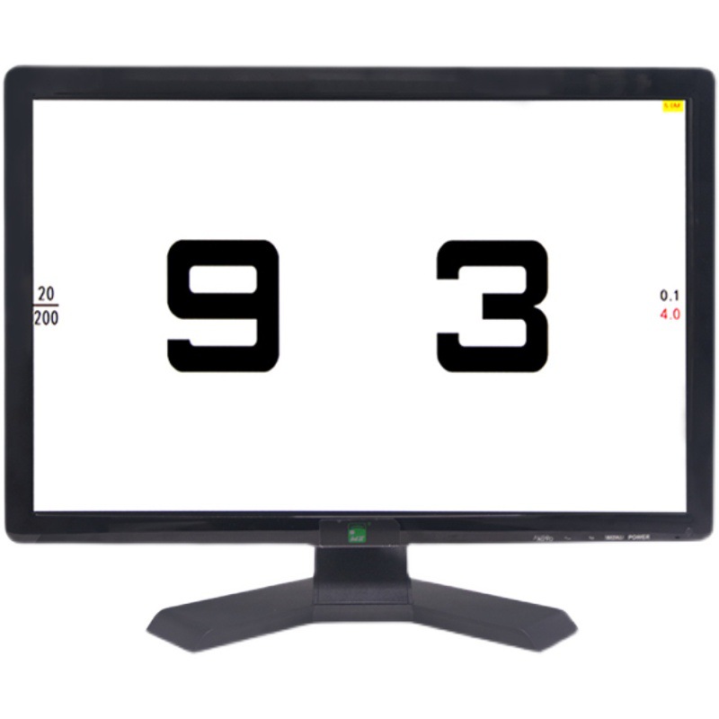 Weizhen equipo de optometría 2000C LCD visual gráfico pantalla visual equipo de inspección de la función LED pantalla hd