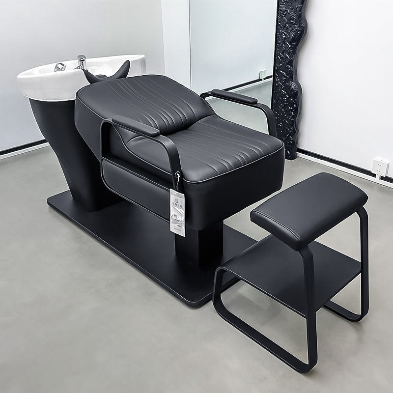 Samurai Negro - Bacina Cerámica Pedal Normal